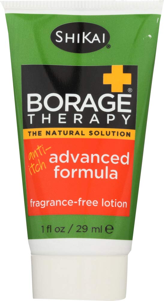 ShiKai Borage Therapy Lotion bottle highlights lightweight, non greasy hydration for sensitive skin
