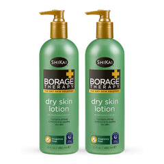 ShiKai Borage Therapy lotion bottle unscented delivers lightweight hydration for dry skin.