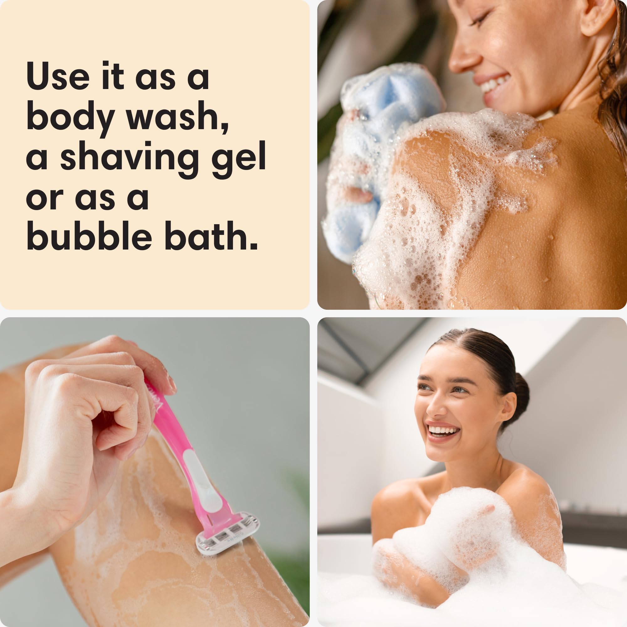 ShiKai Oatmeal detail highlights gentle cleansing for comfortable skin