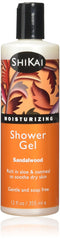 ShiKai Daily Moisturizing Shower Gel bottle with sandalwood scent for soothing hydration