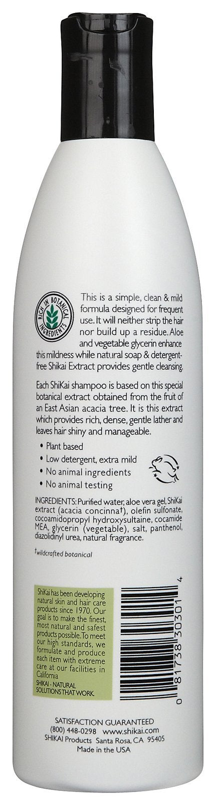 ShiKai Everyday Gentle Cleansing Shampoo pack highlighting value and gentle daily cleansing.