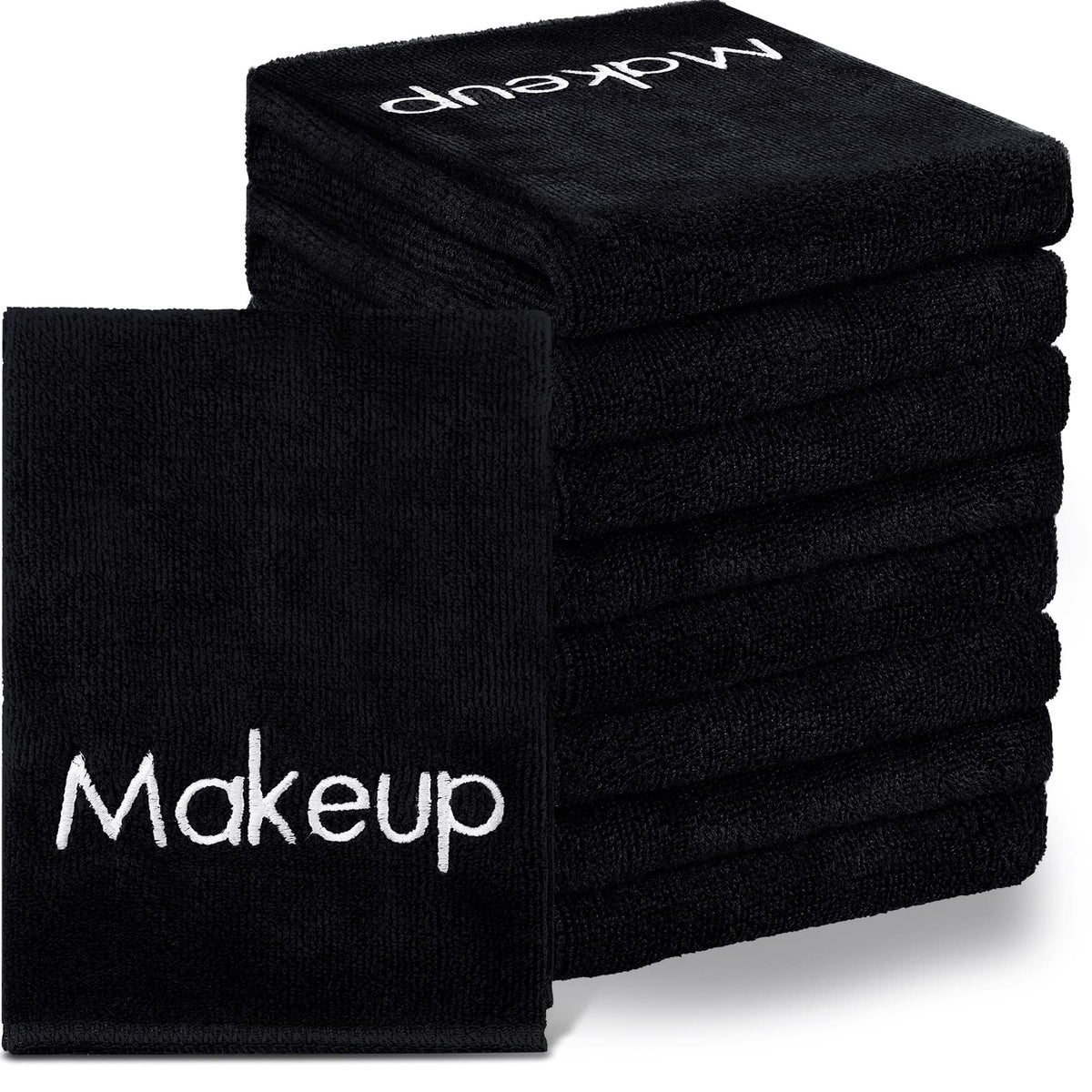 Shimeyao makeup towels 20-pack pack shot, premium microfiber cloths for daily cleansing.