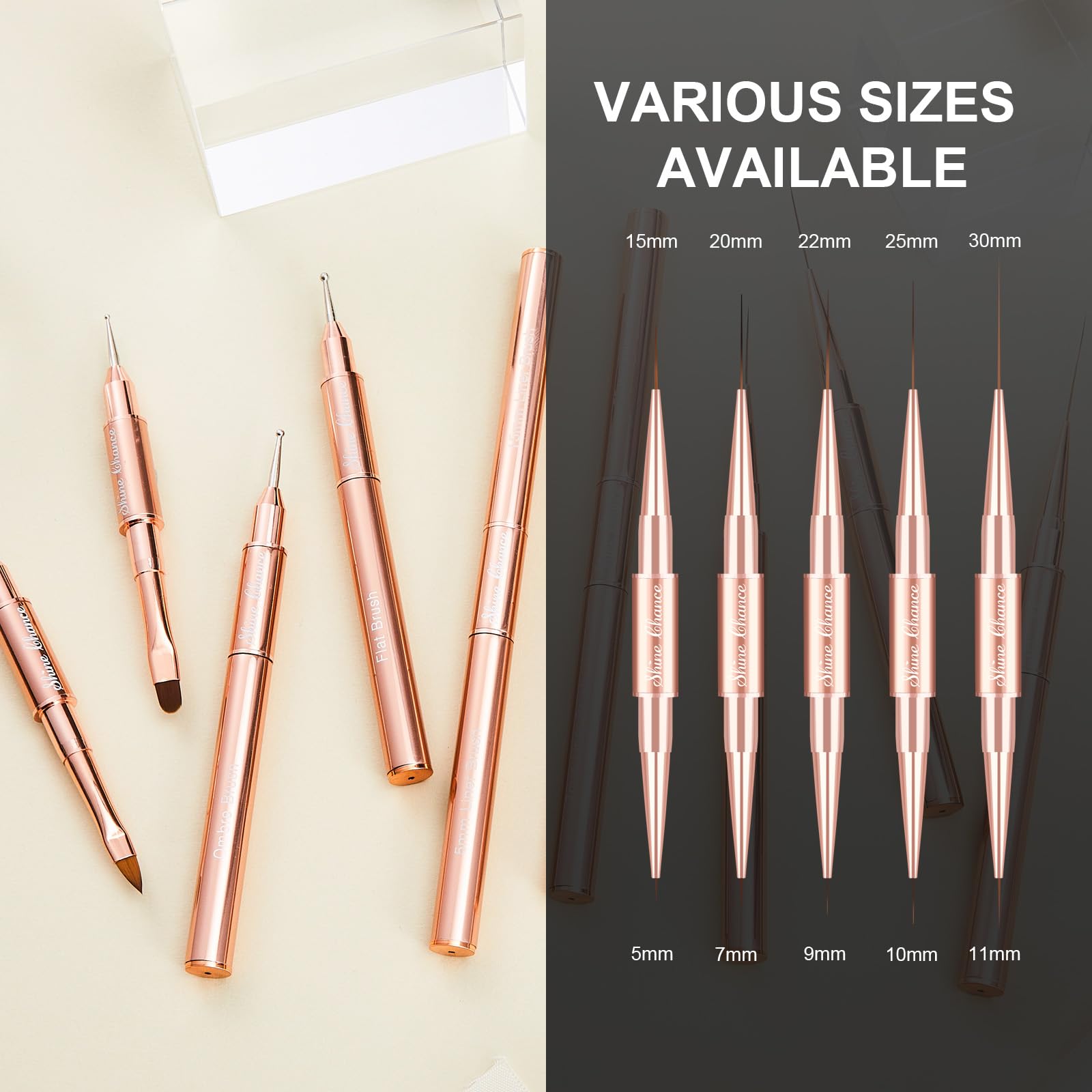 Shine Chance dotting pens provide tiny dots and 3D effects.