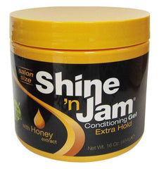 Shine 'n Jam conditioning gel extra hold jar for long-lasting style