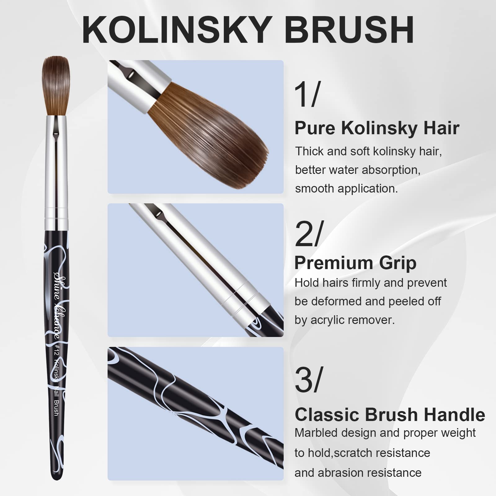 Shine Chance storage box and travel case keeps your brush protected on the go.