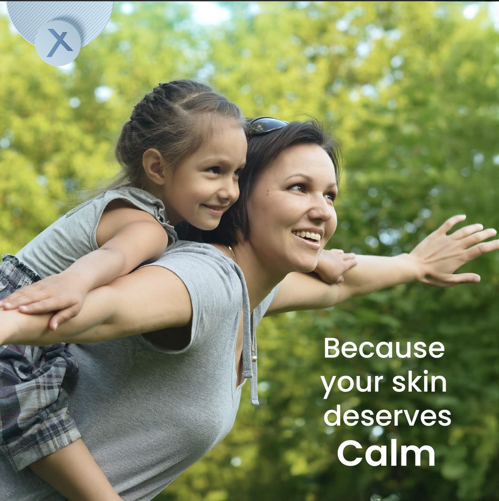 ShingleX Moisturizing Skin Cream texture close-up highlights fast-absorbing, non-greasy feel.