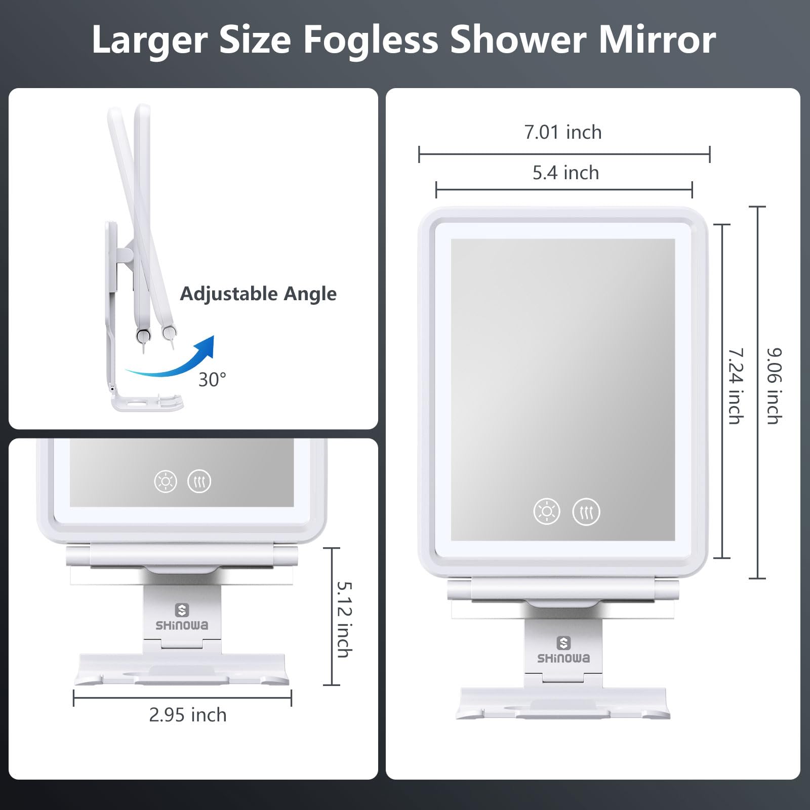 Shinowa 30-degree adjustable angle for a perfect shaving angle