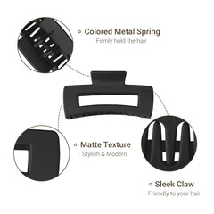 Shinowa medium matte clip ideal for mid-length hair.