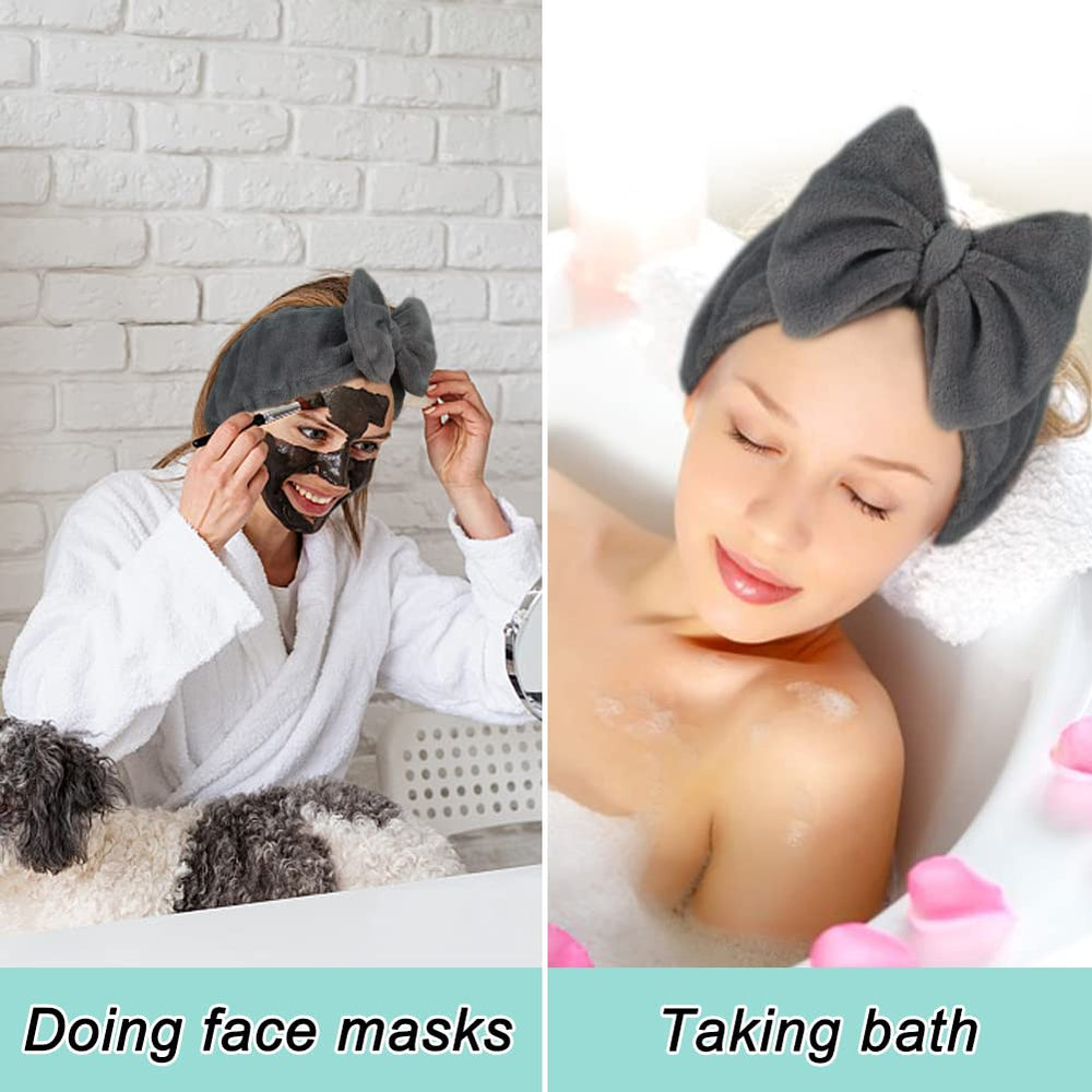 Shintop makeup headband adjustable fit for most head sizes