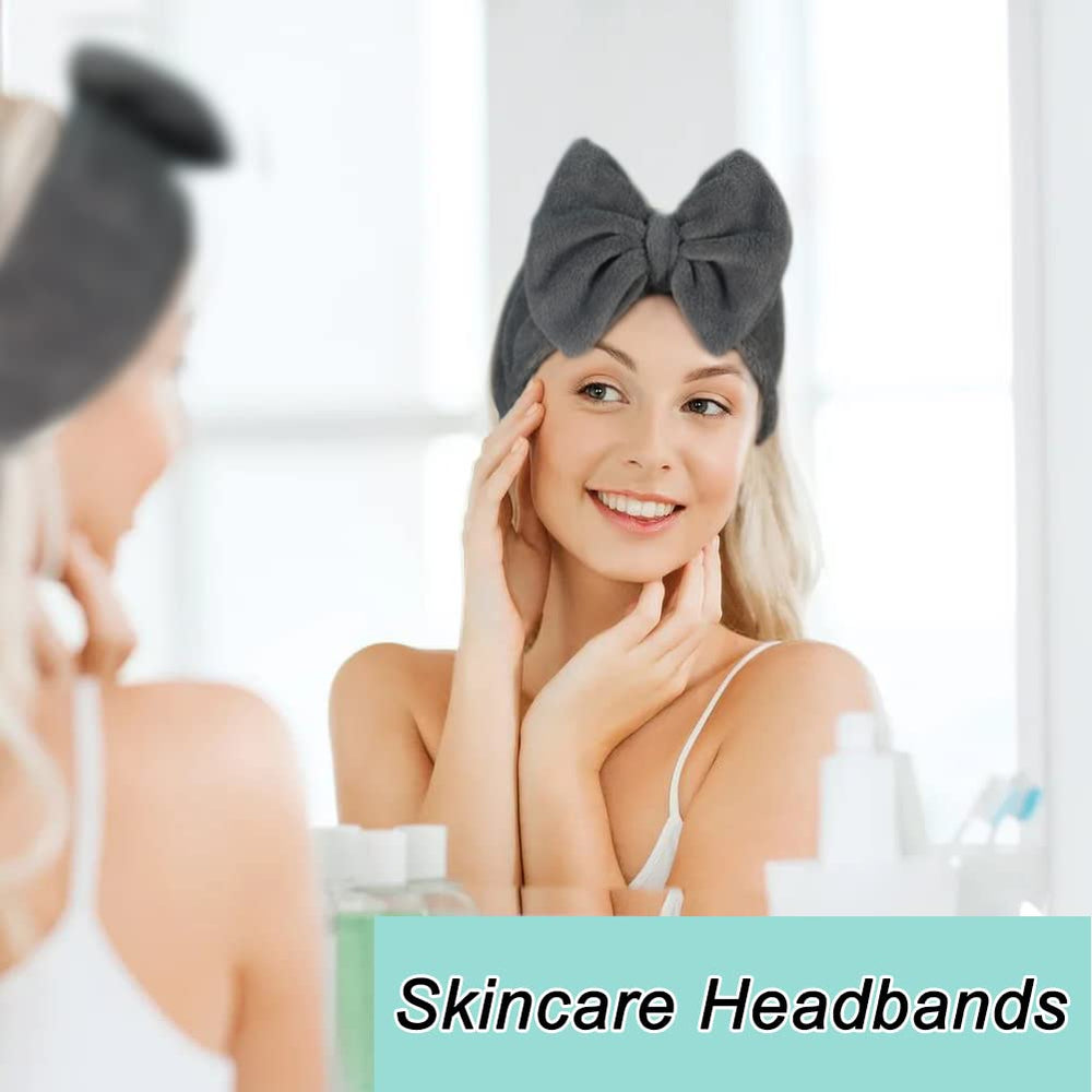 Shintop makeup headband ready for makeup and skincare sessions