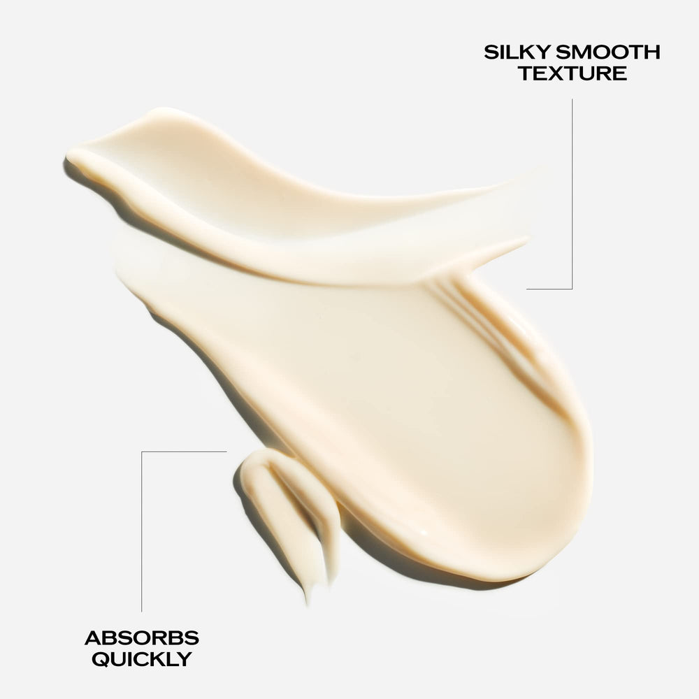 Shiseido Benefiance Wrinkle Smoothing Cream close-up shows smooth, creamy texture that may smooth lines.