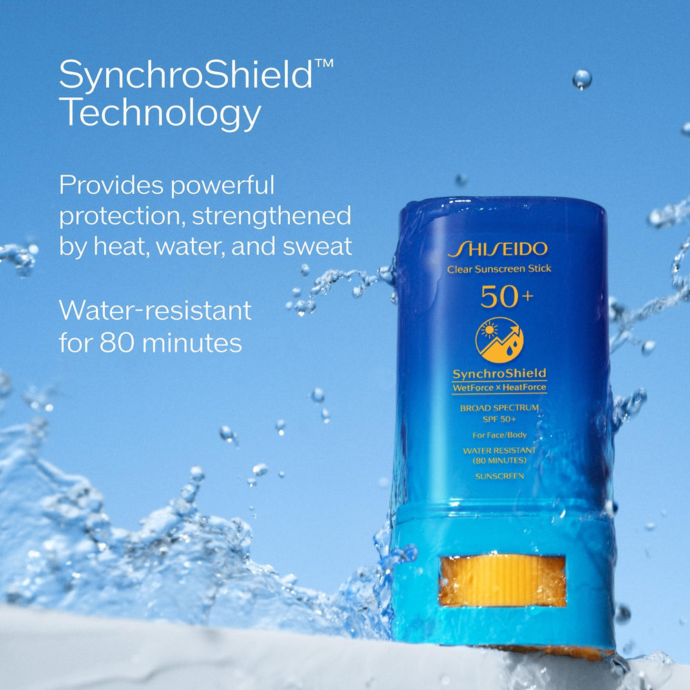 Shiseido Clear Sunscreen Stick is oxybenzone- and octinoxate-free