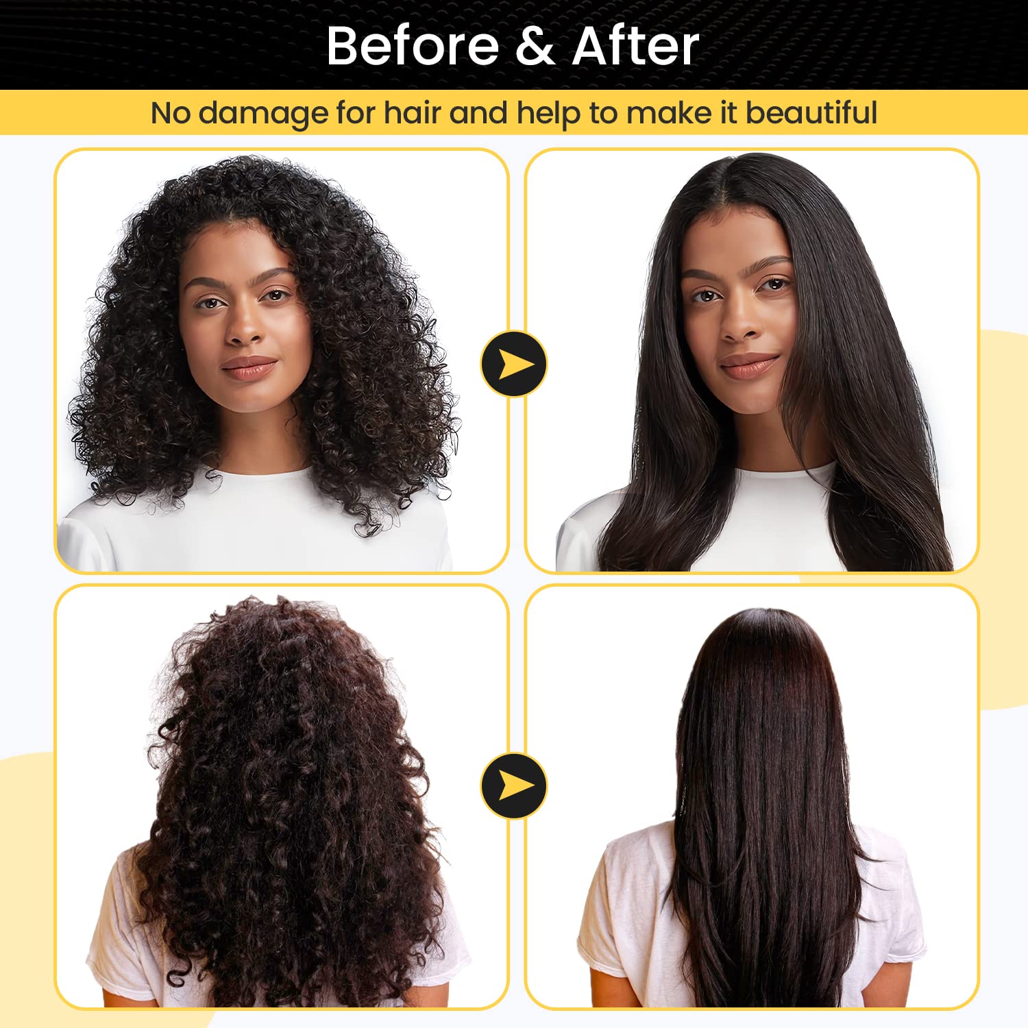 Shiyalan hot comb set rat-tail comb for precise parting during styling