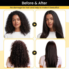 Shiyalan hot comb set rat-tail comb for precise parting during styling