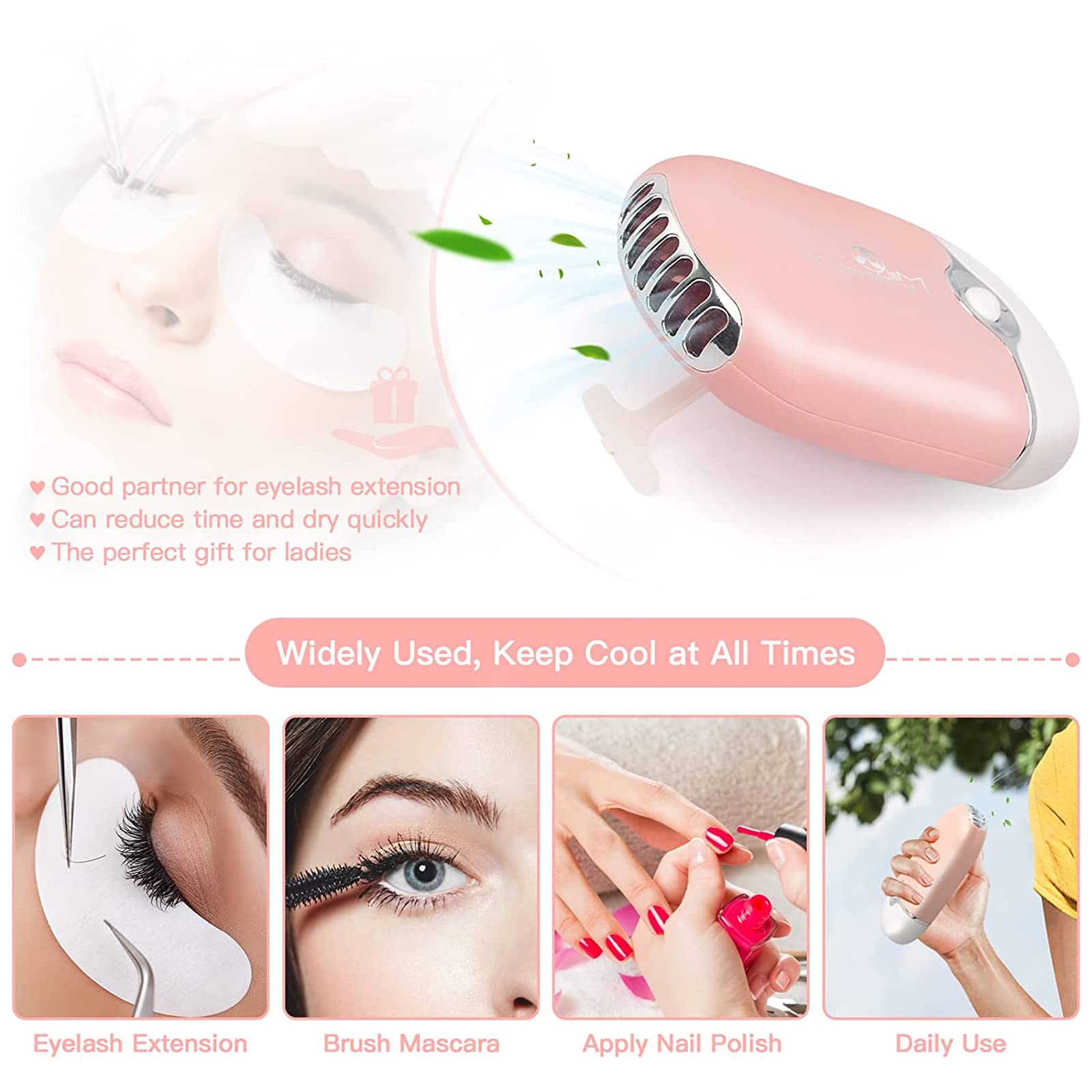 Shmian travel-friendly kit ready for on-the-go lash care