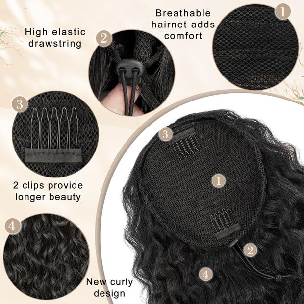 SHNMIN 18-inch ponytail draws attention with bold fashion-forward look