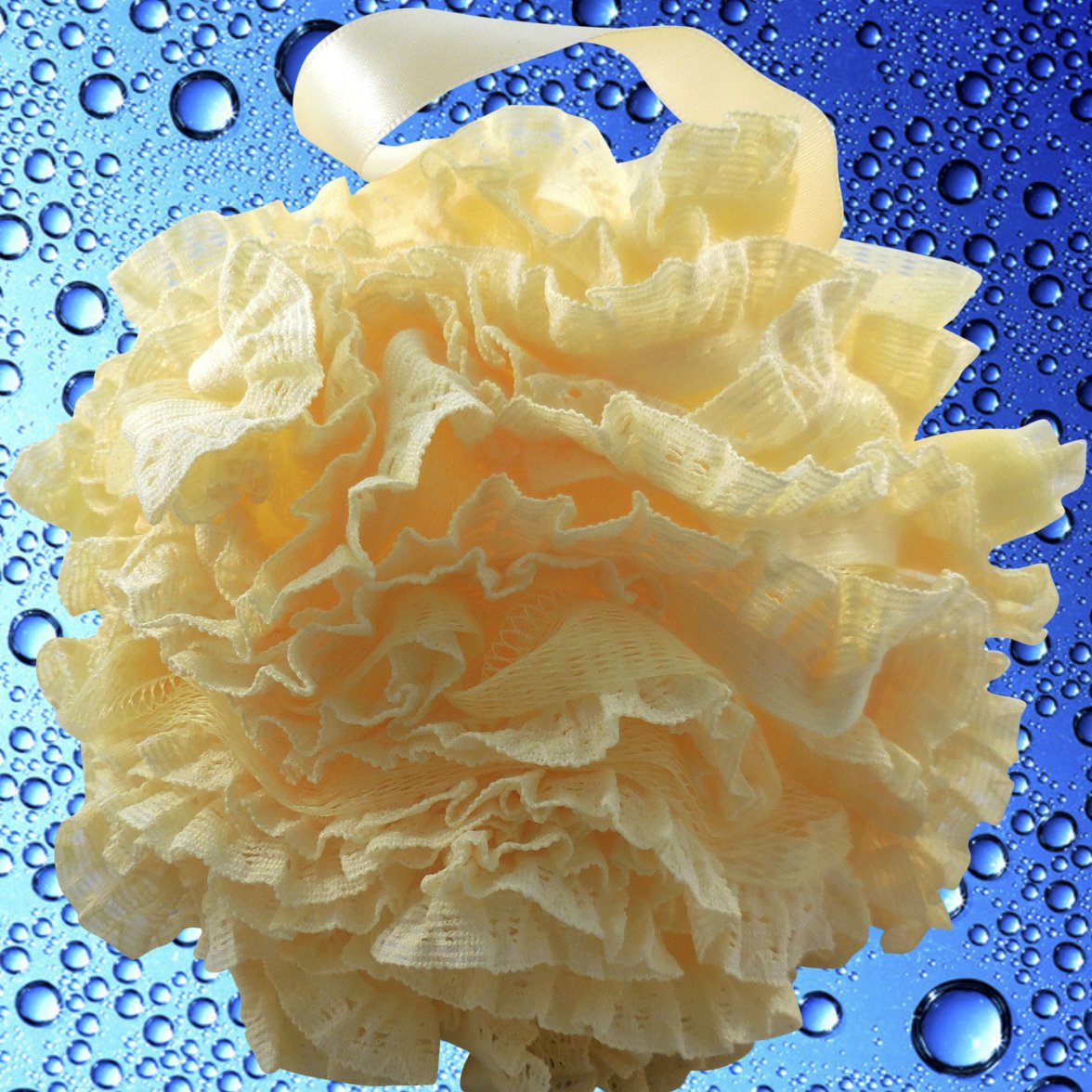 Shower Bouquet four-colors bath balls color assortment for family use