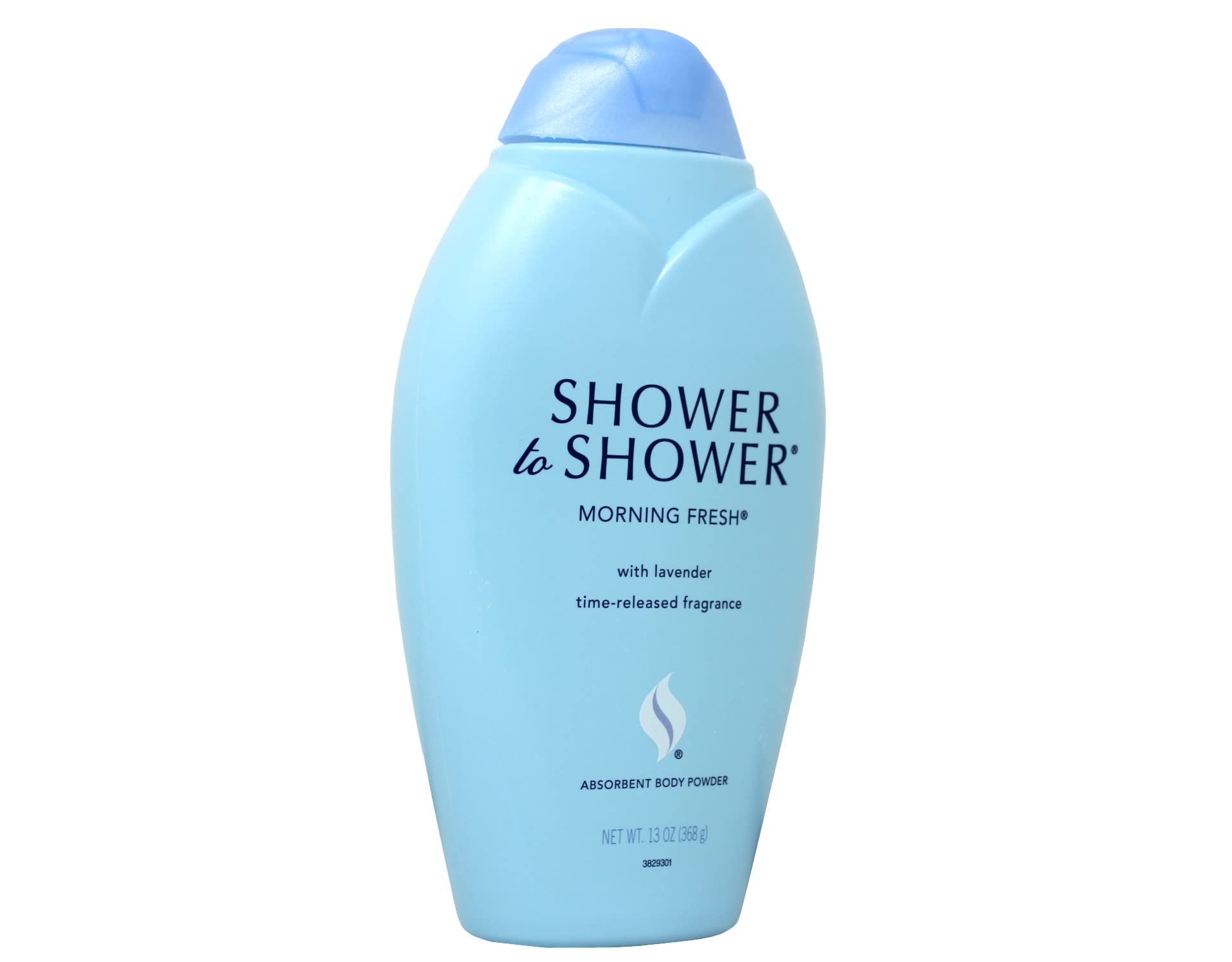 Shower To Shower absorbent powder texture promotes quick-dry feeling.