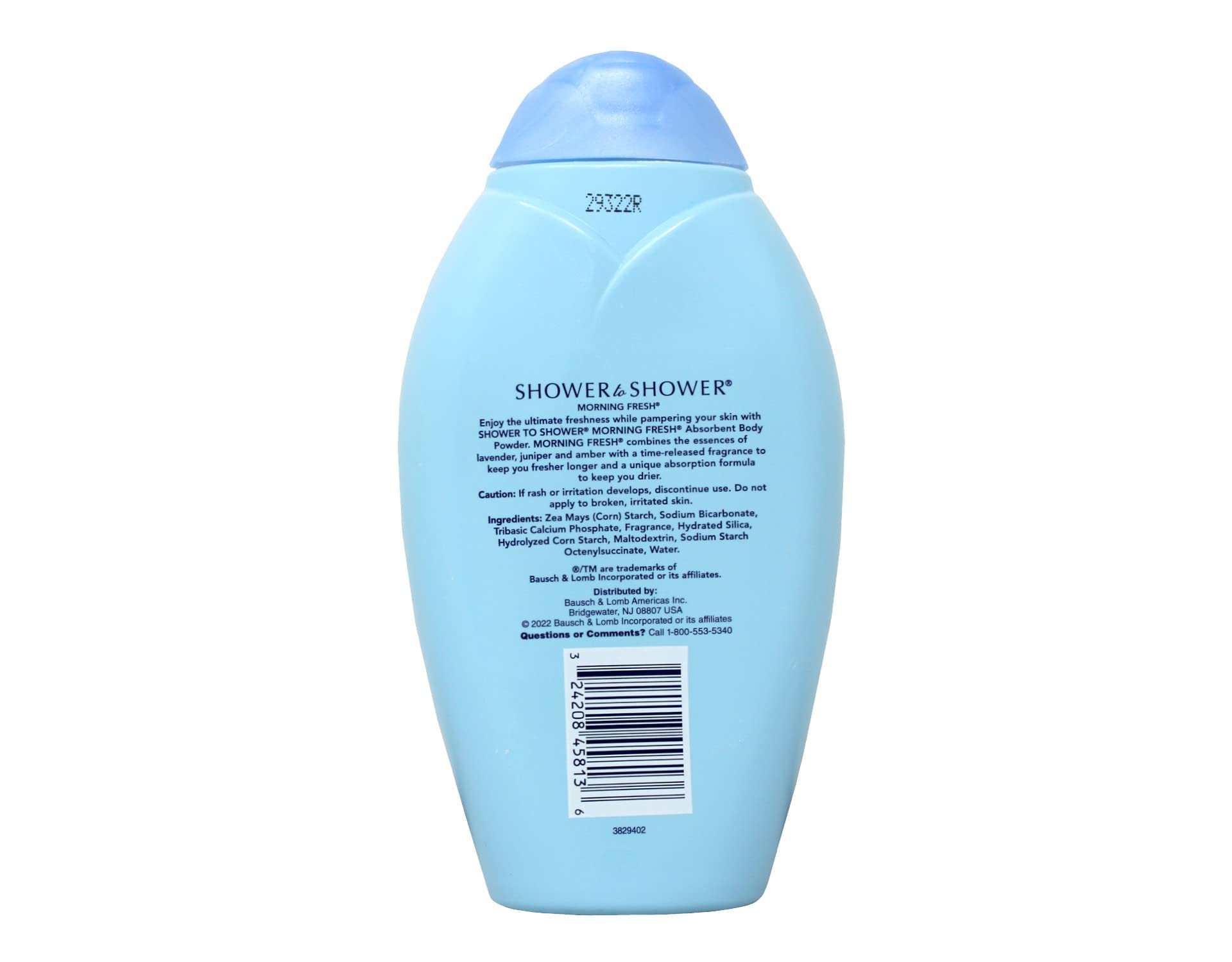 Shower To Shower use-after-shower scene demonstrates easy powder application.