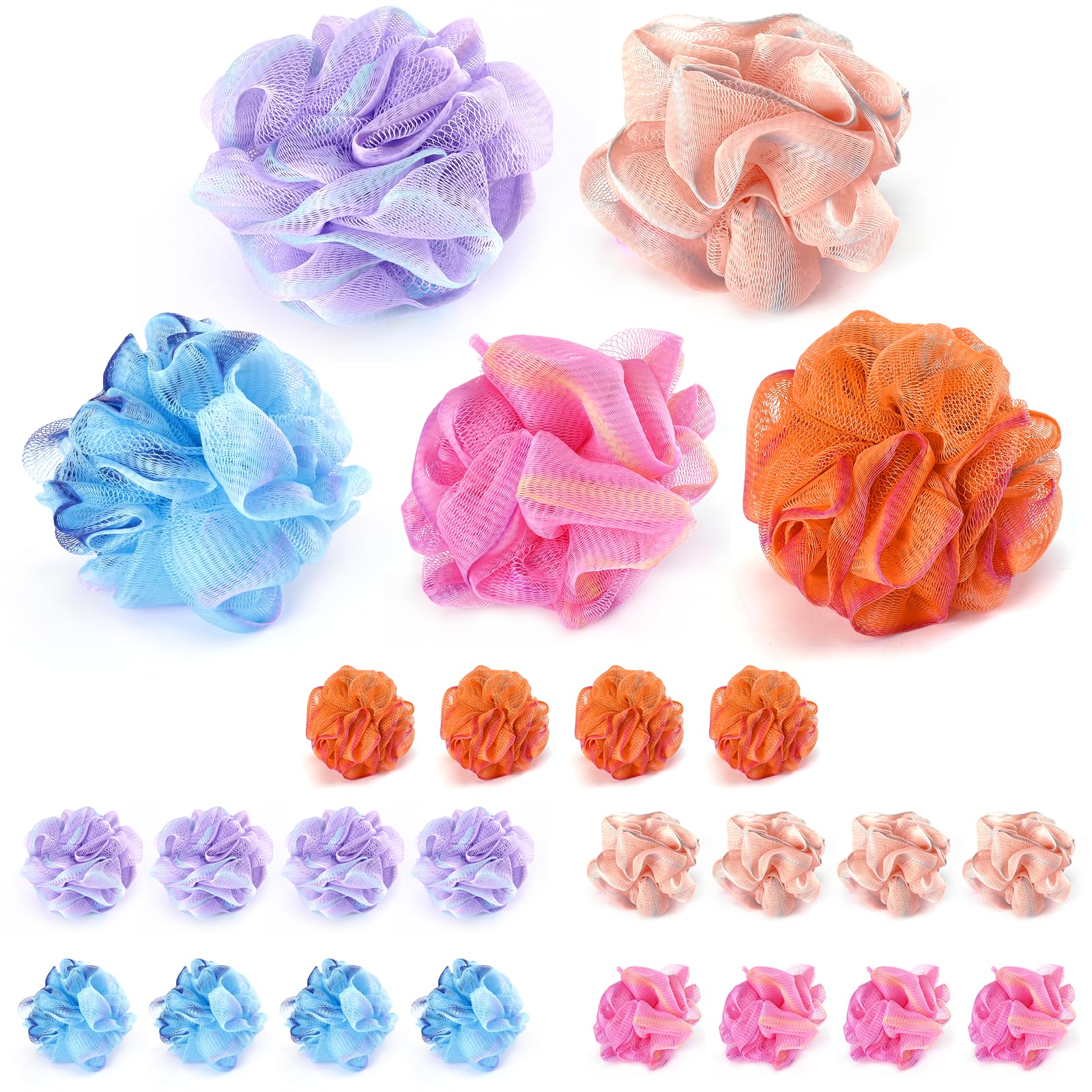 Showertime Mini Shower Loofah ideal for gym showers and travel routines
