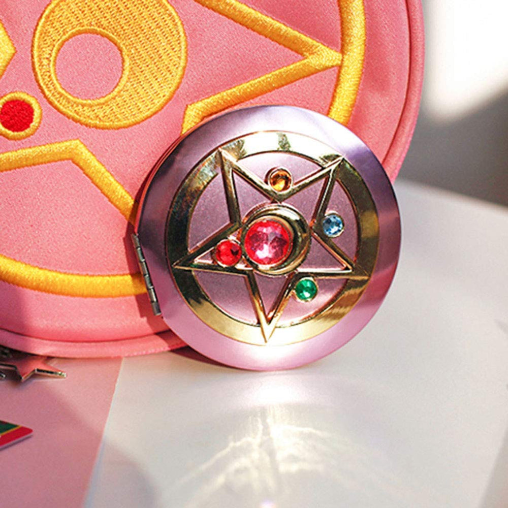 SHOWLOUE makeup compact mirror travel use in a compact kit for on-the-go