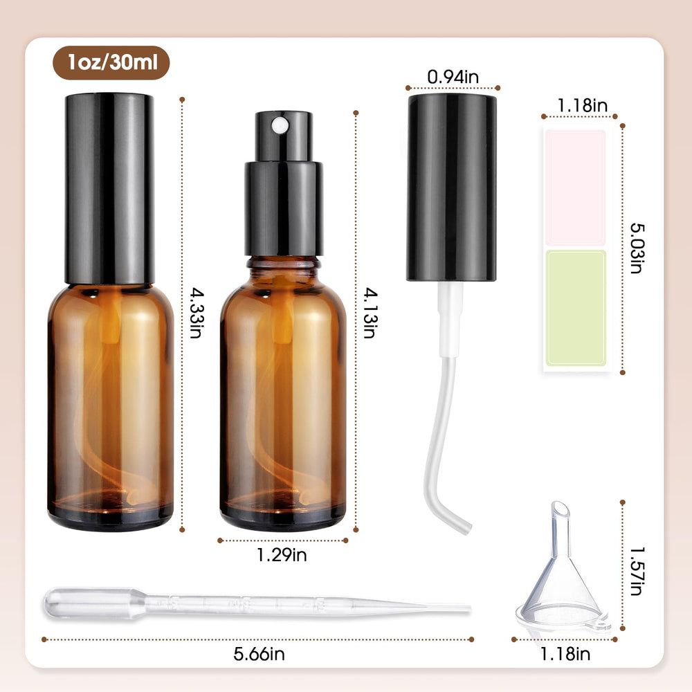 Showvigor bottle pack with 2 extra nozzles demonstrates easy replacement and leak-proof design.