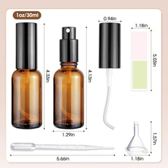 Showvigor bottle pack with 2 extra nozzles demonstrates easy replacement and leak-proof design.