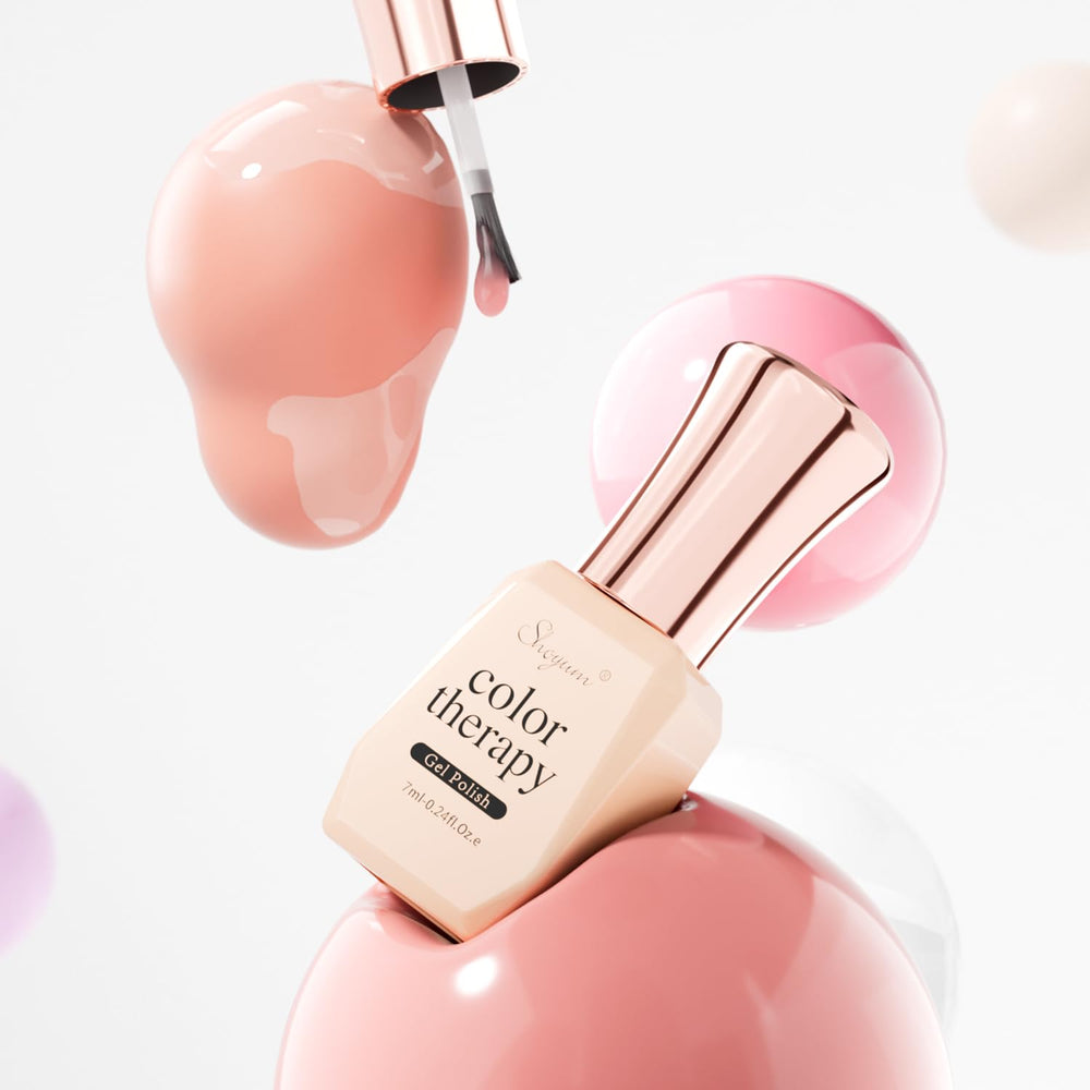 SHOYUM Jelly Nude brush detail, precise control for smooth, even color application.