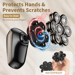 SHPAVVER 5-in-1 attachments for versatile grooming and trimming