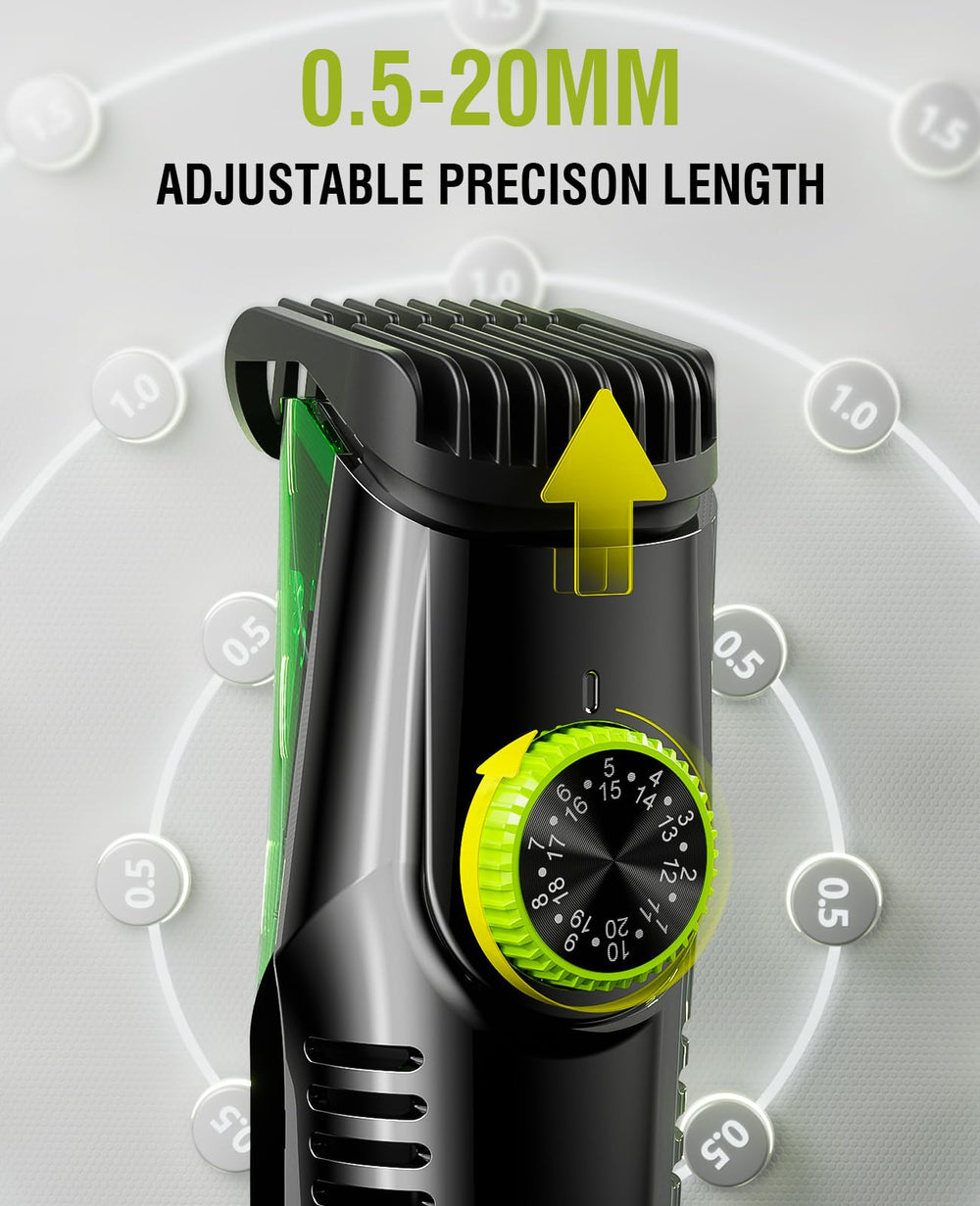 SHPAVVER beard-trimmer combs-2-piece provide versatile beard styling options.