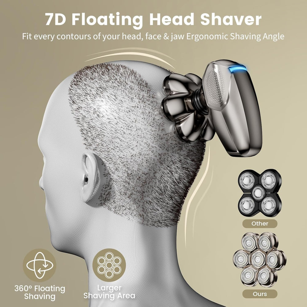 SHPAVVER 7D floating head adapts to head and face contours