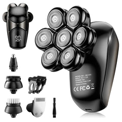 SHPAVVER head shaver 7D rotary close shave for bald men