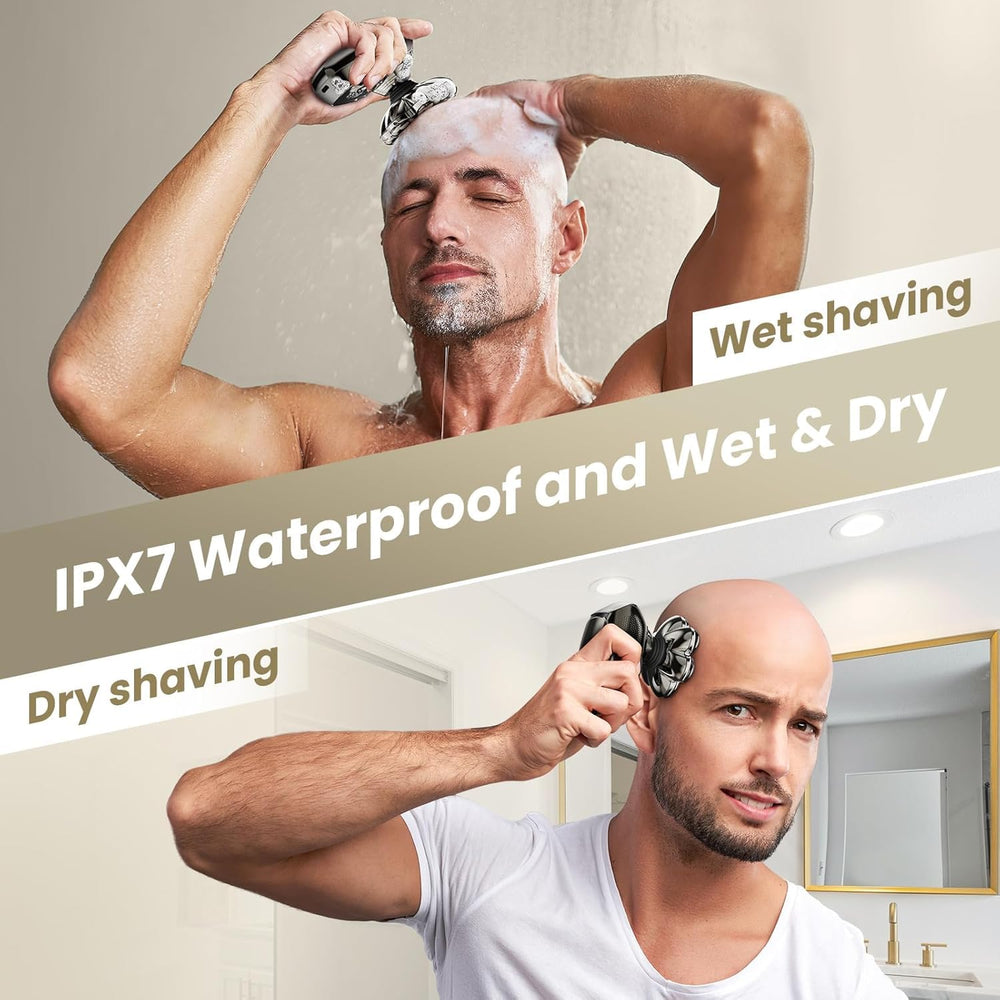 SHPAVVER head shaver with wet and dry use for versatility