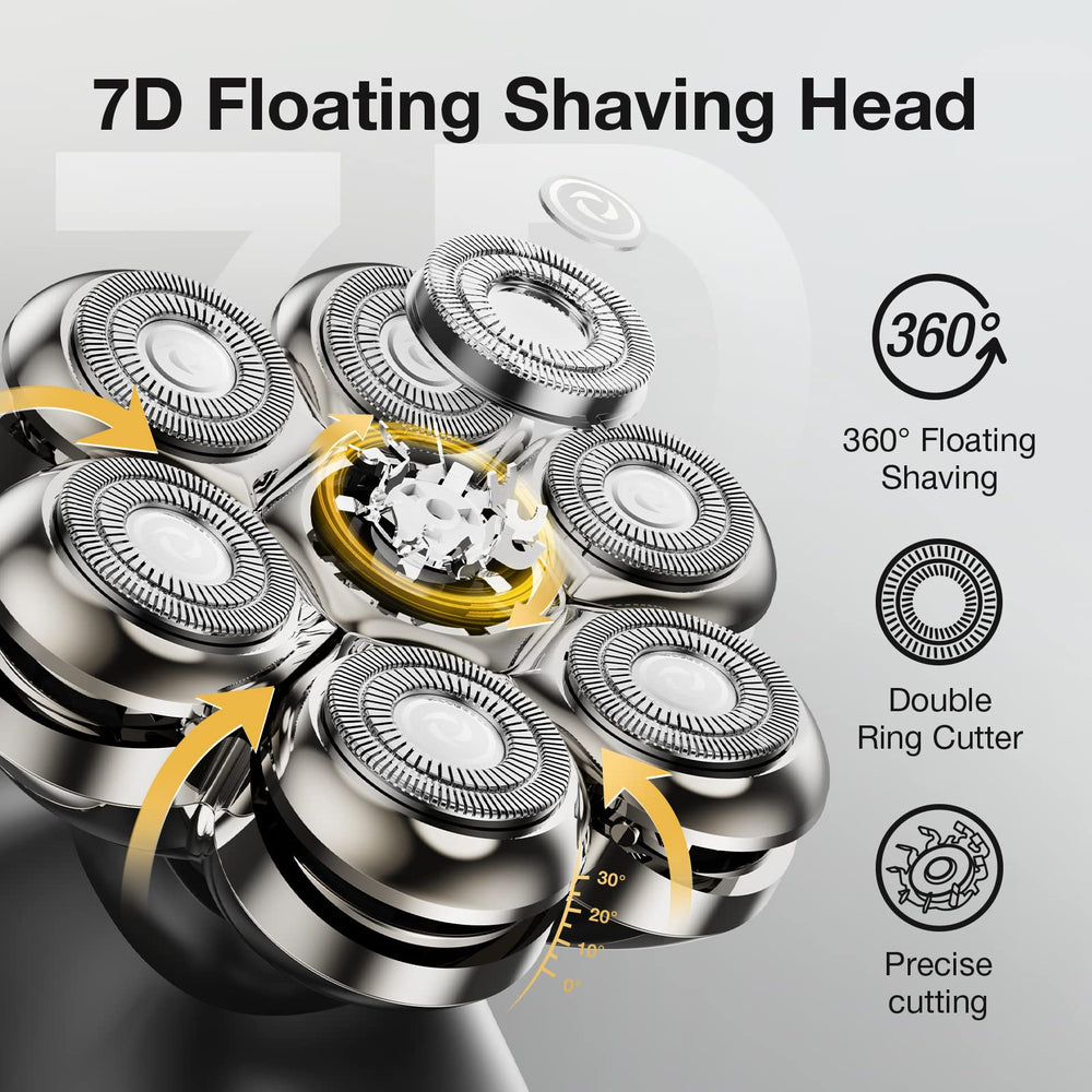 SHPAVVER stainless steel razor head detail highlighting durability