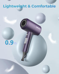 SHRATE diffuser attachment captures voluminous curls with gentle airflow for natural-looking texture.