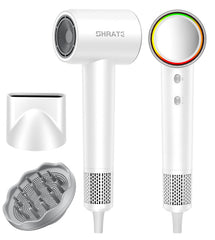 SHRATE professional high-speed ionic hair dryer front view for quick morning drying