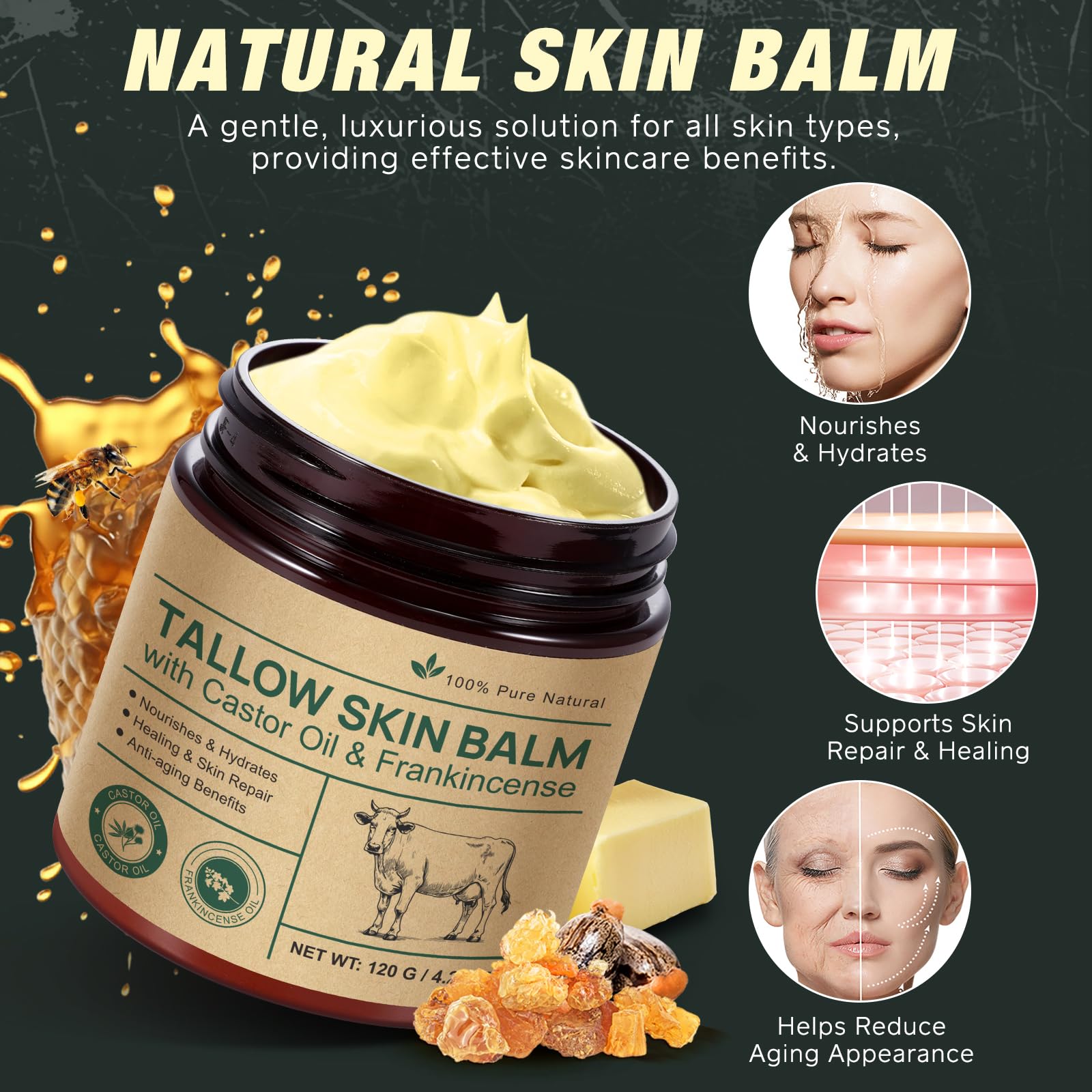 Shuangjia elbows and knees application demonstrates deep moisturization