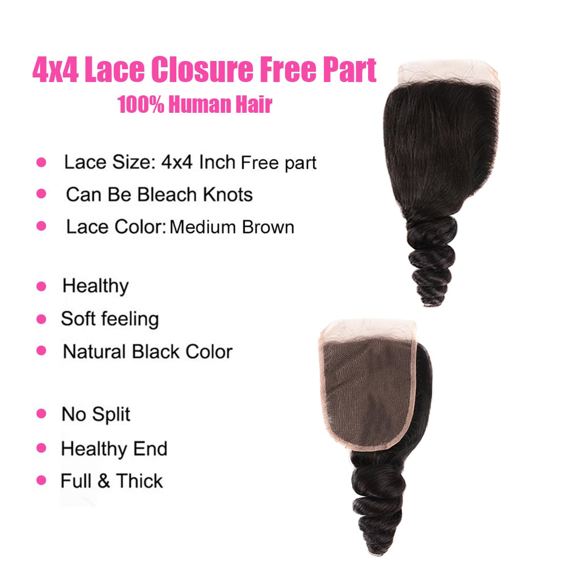 Shuangya Hair four-bundle set provides full head coverage and fullness