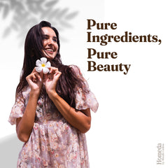 Shudh Online bhringraj powder bottle closeup for hair growth support
