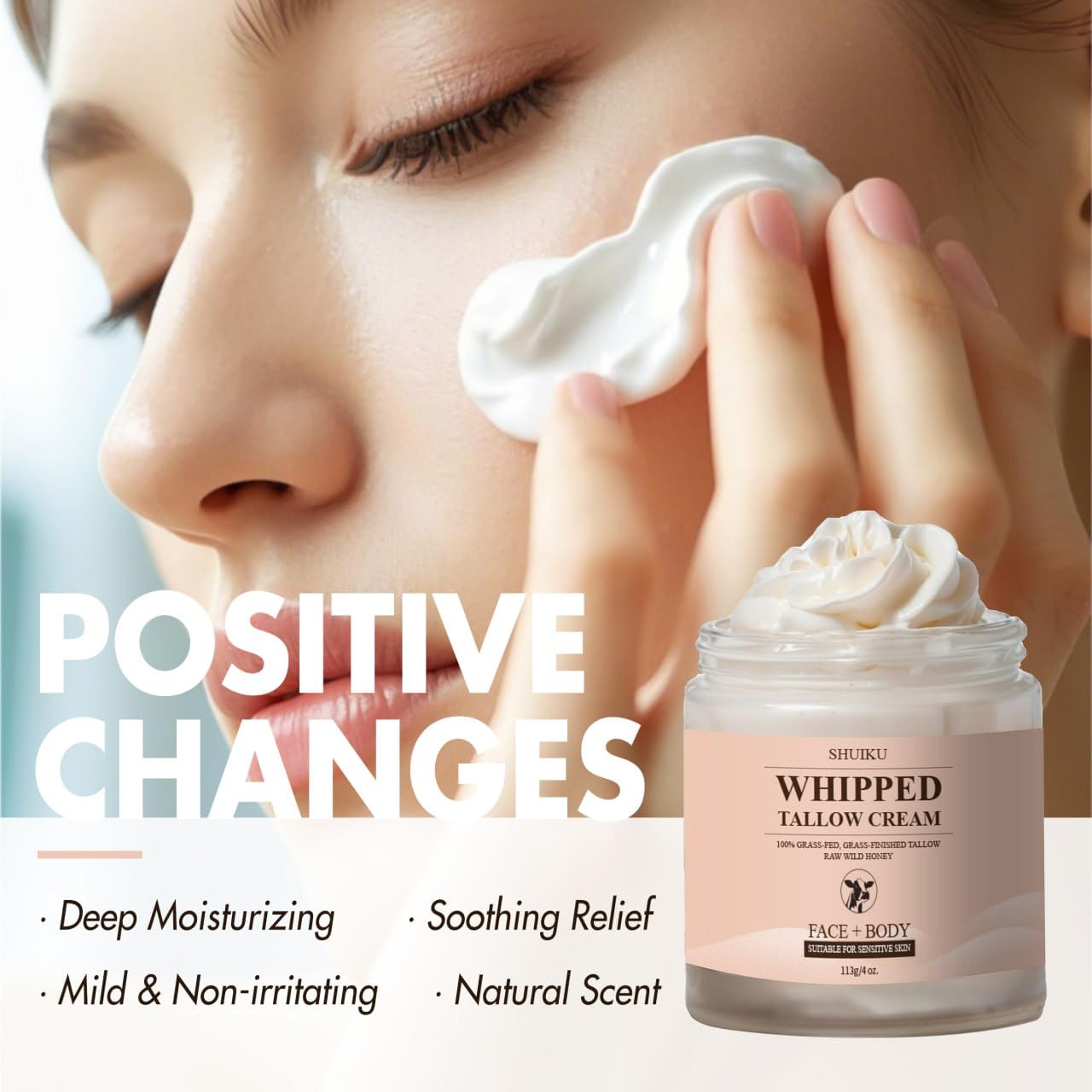 SHUIKU body-friendly balm soothing dry skin during winter