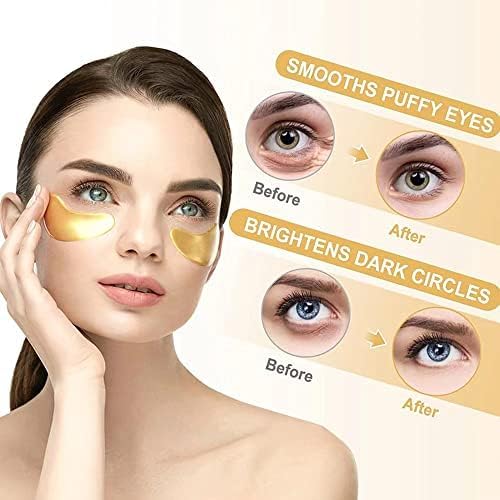 SHUIKU cooling eye patch application demonstrates soothing, refreshing feel during routine use.