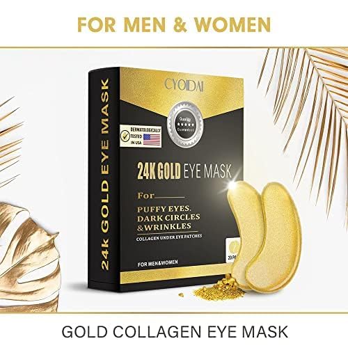 SHUIKU gold collagen eye patches closeup emphasizes luxurious hydration for delicate under-eye skin.