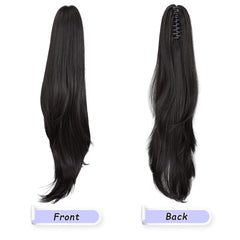 ShulaSHOP clip-on bun style provides quick, mess-free transformation.