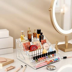 ShunChengFa storage box side view highlighting slim profile and accessible layers.