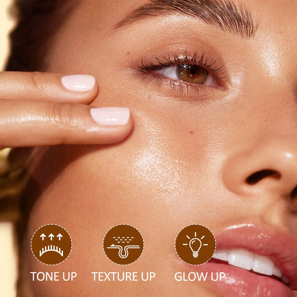 SHVYOG Vitamin C Turmeric Oil used in daily routine for glow.