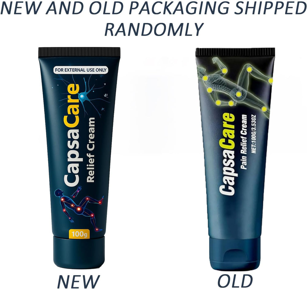 Shwfhi CapsaCare hand application scene emphasizes easy daily use.