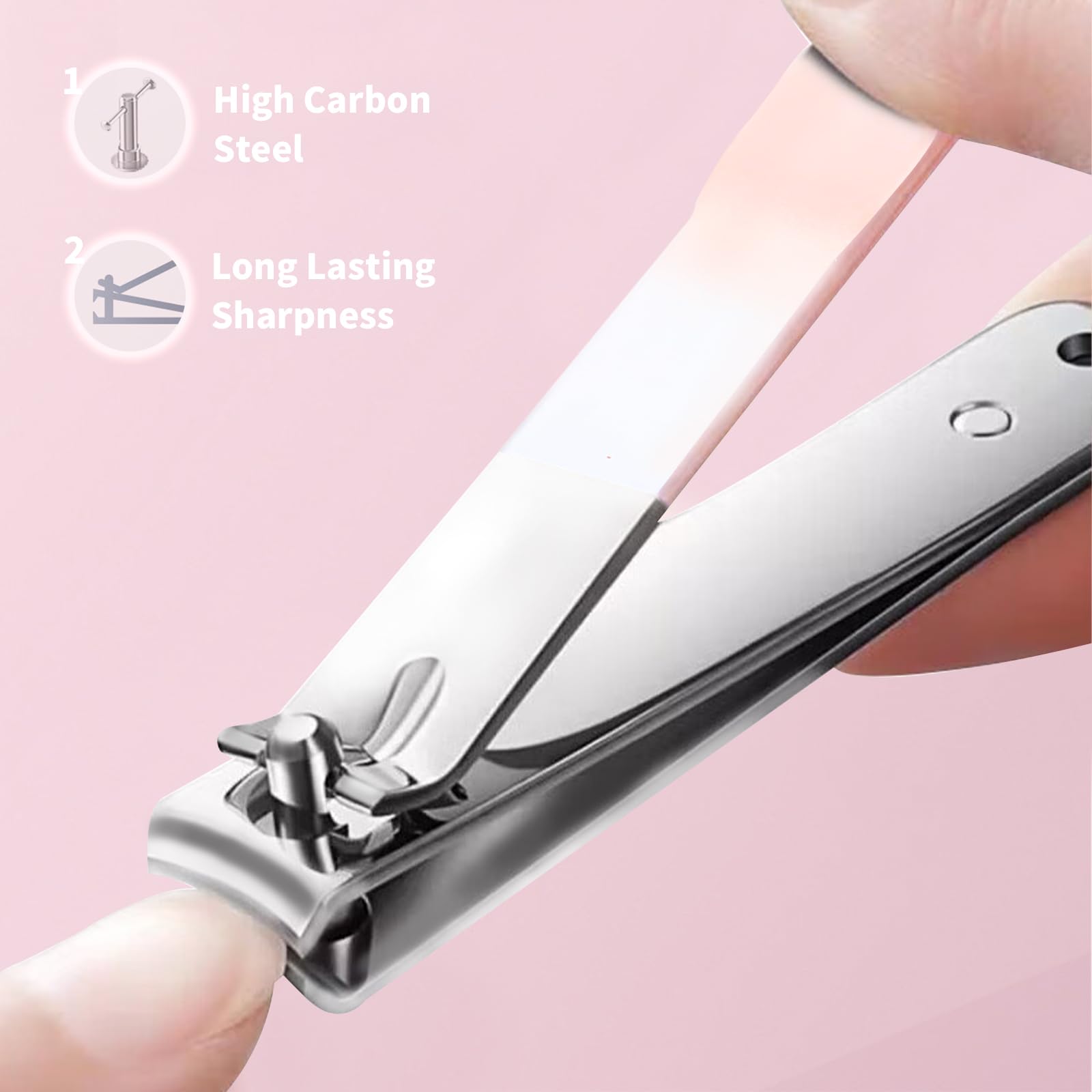 SHYEEH 10-piece nail care kit organized for easy at-home grooming.