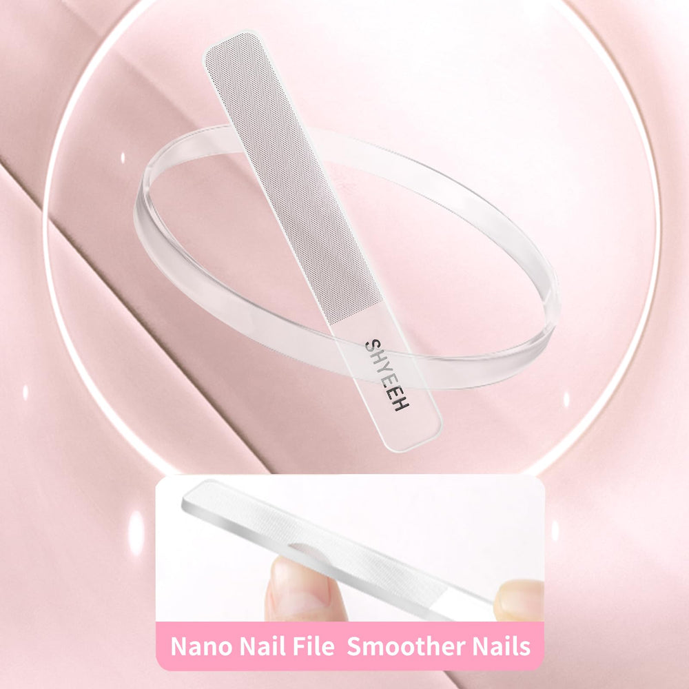 SHYEEH travel grooming nail kit ideal for trips.