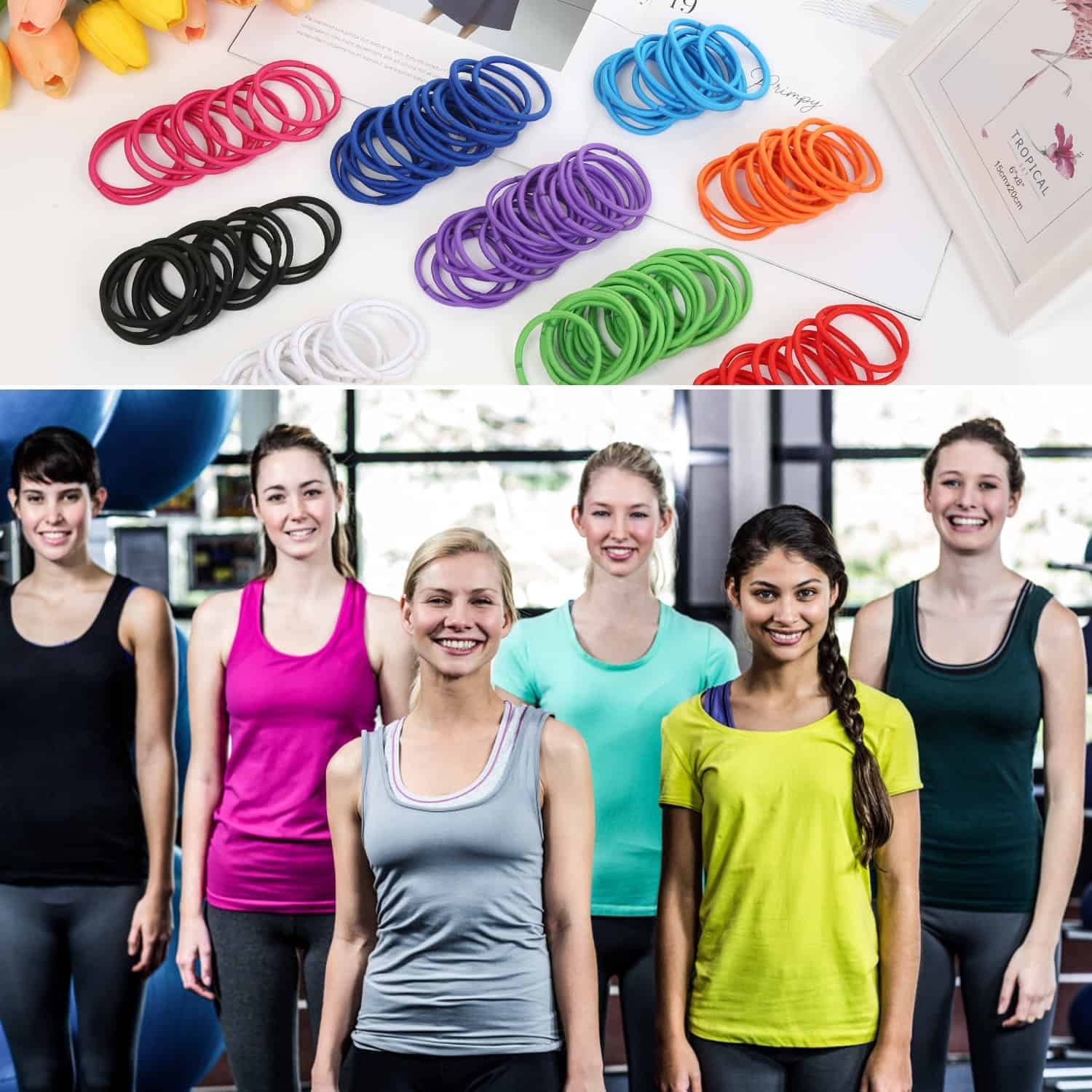 Shynek hair-ties travel-case makes on-the-go styling quick and tidy.
