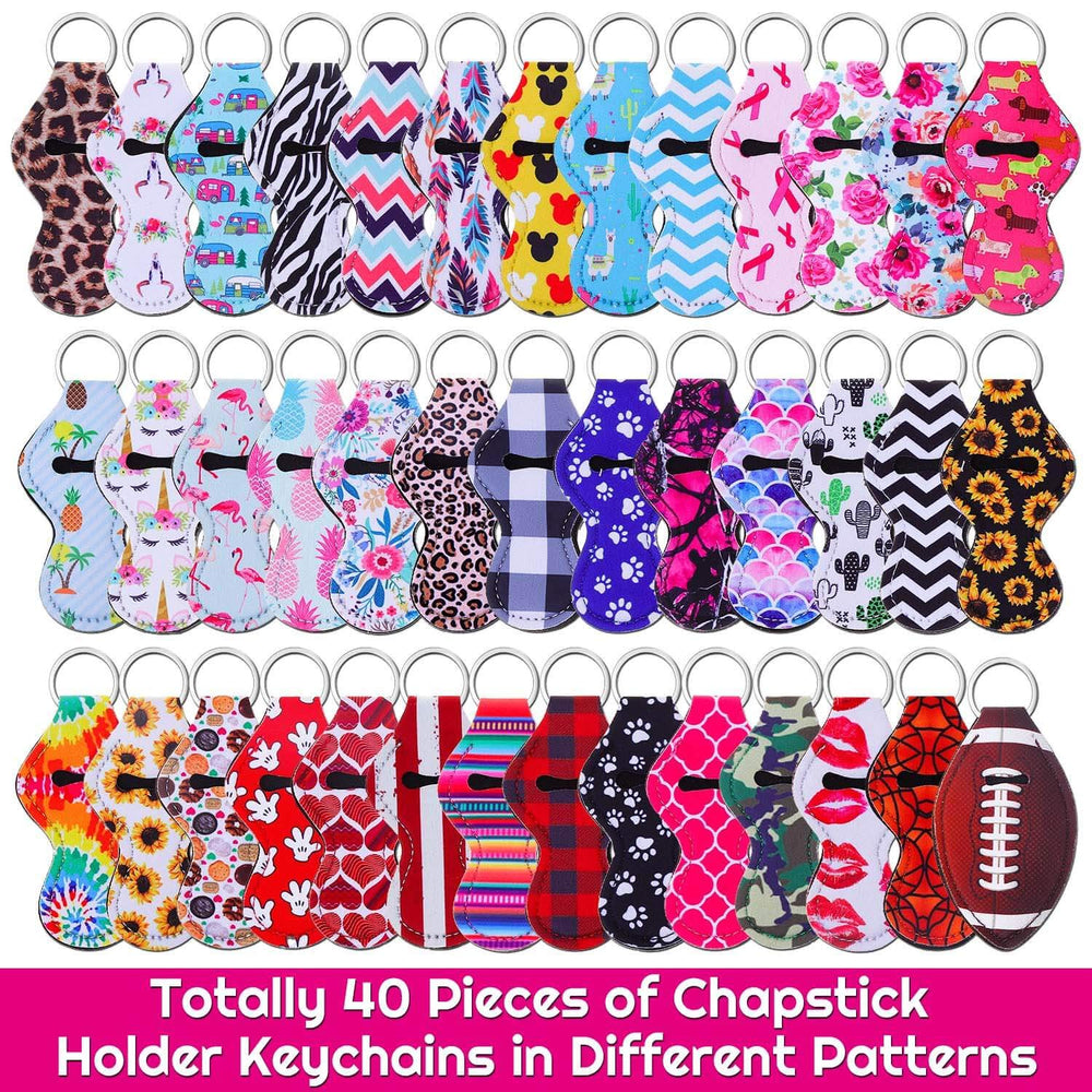 Shynek lip balm holder neoprene close-up shows soft, flexible material for daily use